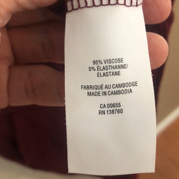 Romper Jumpsuit Cherry Red V neck medium most comfortable Viscose - Picture 8 of 10